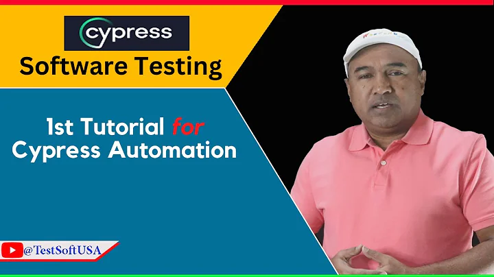 Cypress Automation 1st Tutorial | Software Testing