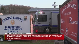 TN AMBER Alert: Search efforts for missing Sumner County teen continue into Day 6, reward offered fo