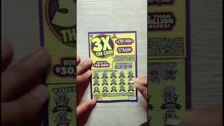 3X THE CASH💸 Scratch Off Ticket✅ CT Lottery