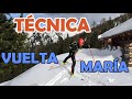 Cmo hacer la vuelta mara tcnica esqui de montaa