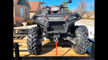 Ricochet A Arm and CV Boot Guard Install on ATV 2018 Polaris Sportsman 1000 xp