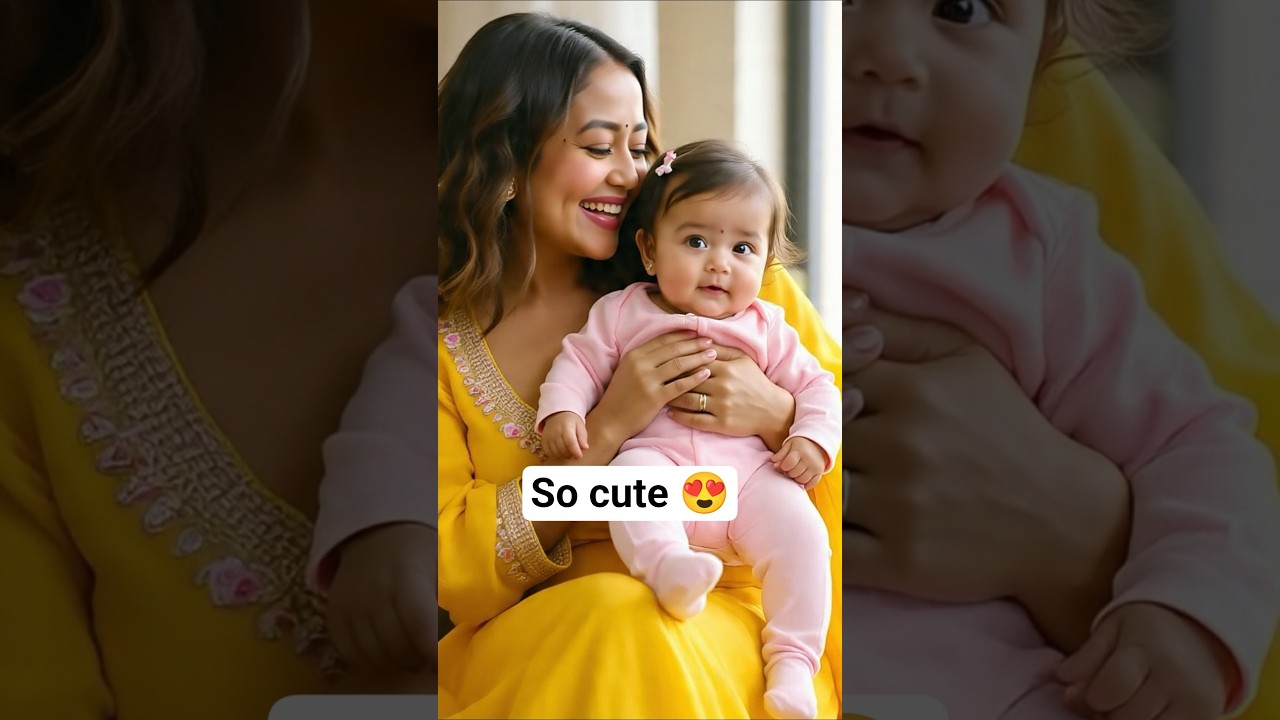👩‍👧 "Cutest Bond! Neha Kakkar & Her Baby Go Viral"