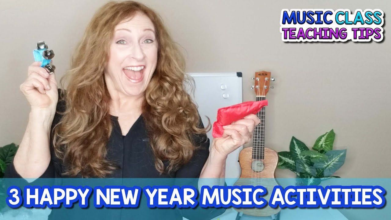 Happy New Year Music Lesson Ideas for Steady Beat, Instruments, Ukulele ...