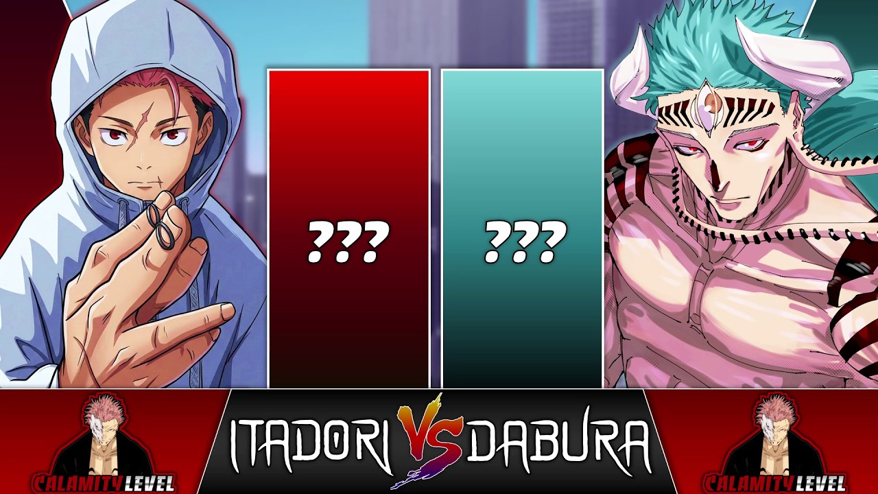 Yuji ITADORI vs Dabura KARABA Power Levels 2026 🔥 (Jujutsu KAISEN)