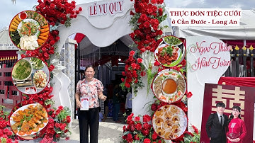 Món Ăn Menu Tiệc Cưới-Đám Cưới Miền Tây Hấp Dẫn|Dịch vụ nấu ăn Ngọc Châu đãi cho khách tại Cần Đước 