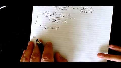csc^2x+2cscx 3,csc^2x 1 Verifying Trigonometric Identities, How to Verify Trig Identities