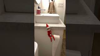 Elf On The Shelf Behaving Badly   Caught on Camera! #elfontheshelf