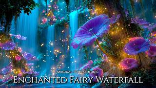 🎨 Relaxing Fantasy Music & Nature Ambience, Waterfall,.. - Springtime in a Fairy Waterfall Hollow 🍄🌈 screenshot 5