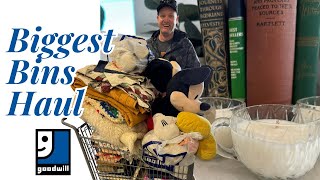 We spent $150 at the Goodwill Bins - Thrift with us - Reselling for profit