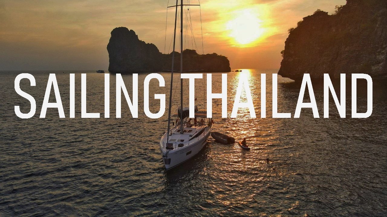 Яхтинг в Таиланде: Андаманское море (4K)