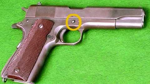 The 1911 - A Fatal Flaw