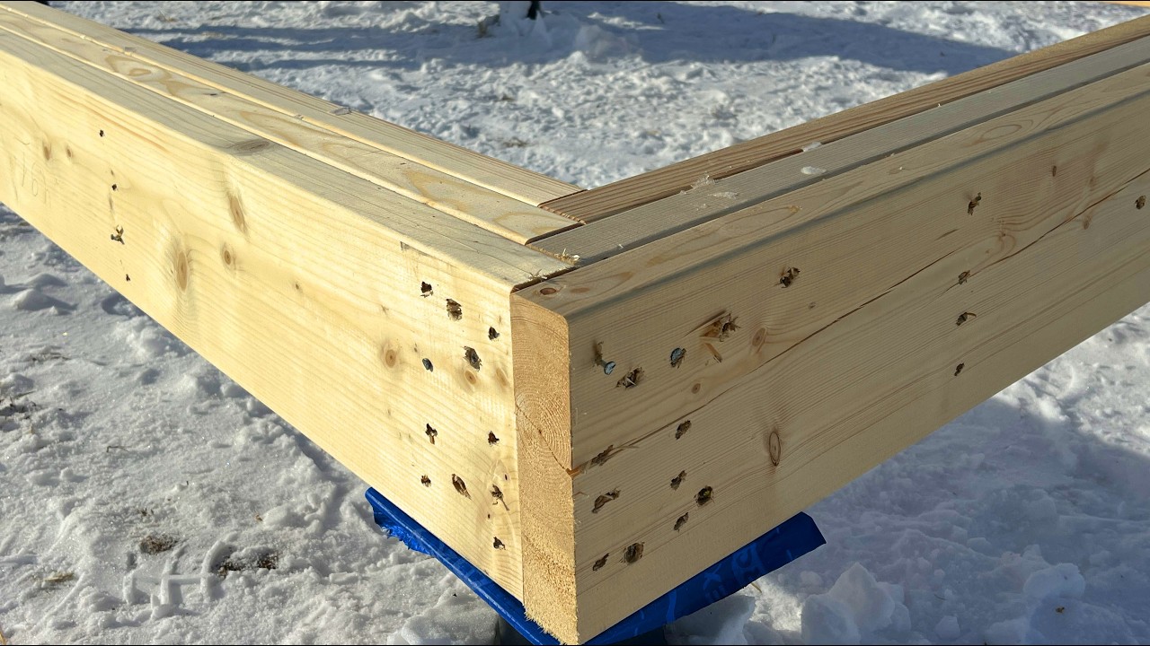 Строим БЮДЖЕТНЫЙ каркасный дом  Пошаговый процесс строительства  Вот что получилось