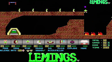 ACORN ARCHIMEDES LEMINGS (NOT LEMMINGS PUBLIC DOMAIN) BBC A3000 A 3000