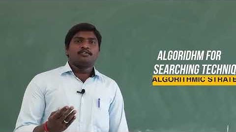 12TH Computer - Chapter 4 - Algorithm for searching techniques