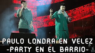 Duki y Paulo Londra En Vivo Estadio Velez 11\/11 (4k)