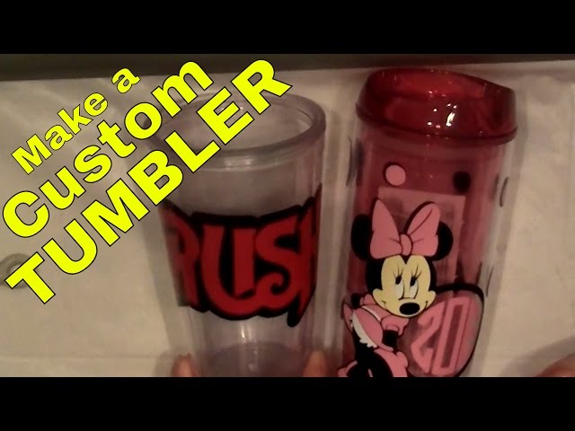 How to Make DIY Vinyl Decals for Tumblers - Semigloss Design