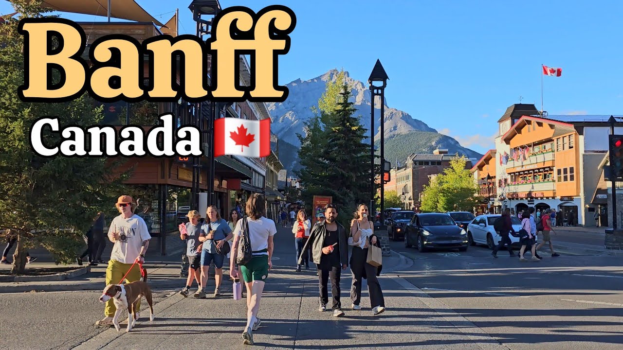 Banff Canada 2025 - The most Beautiful Place on earth. #Banff #Canada #alberta 