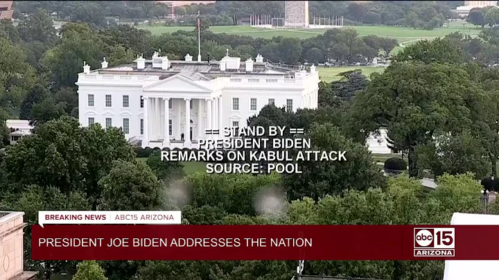 NOW: 12 AMERICANS KILLED IN AFGHANISTAN: President Biden addresses explosions in Kabul