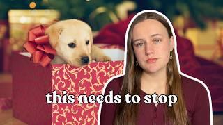 Pets Should NOT BE Christmas Presents