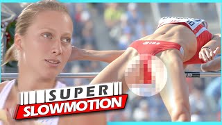 [Super SlowMotion] Women Jump Events - European Championship Helsinki - part 5