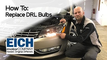 How To Replace Daytime Running Lights on a VW Passat or Jetta | Eich Motor Company