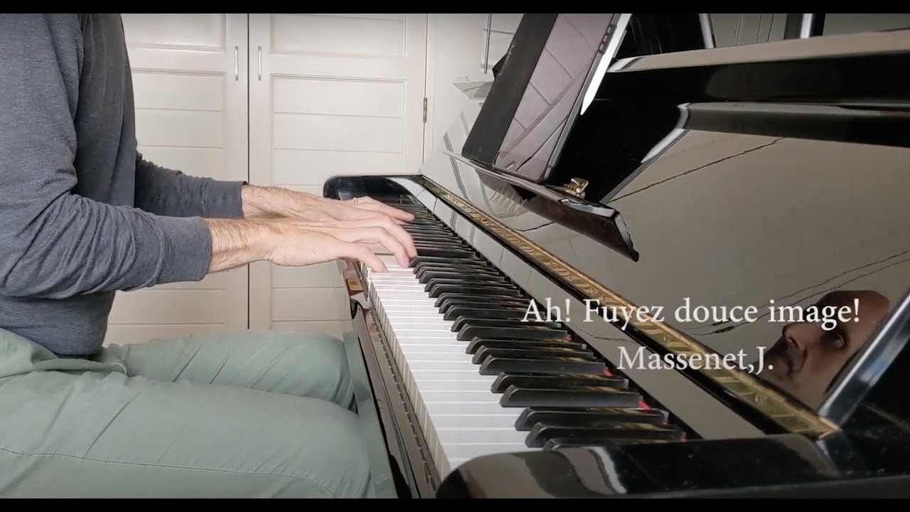 Ah! fuyez, douce image - Karaoke - piano accompaniment - Massenet - YouTube
