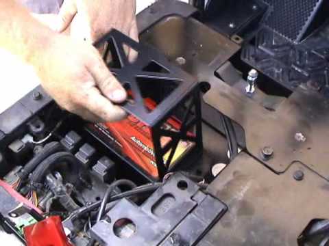 TERYX FUELUTV ODYSSEY 925 BATTERY MOUNT - YouTube polaris sportsman fuse box location 