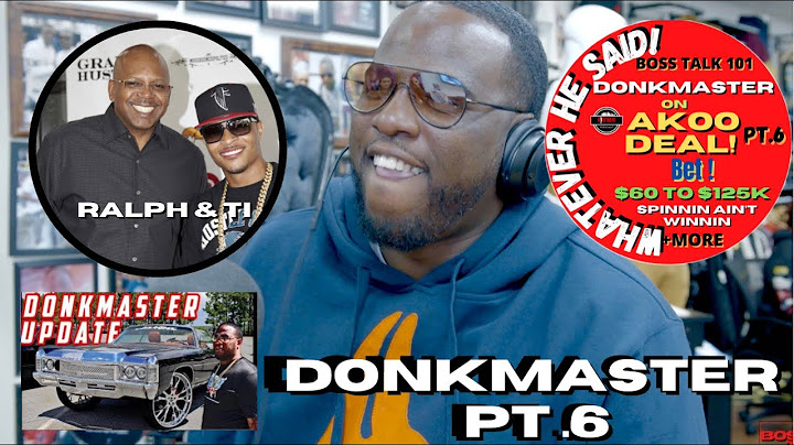 DONKMASTER BIG WIN! $160K & Have lost $80k in Racing | AKOO Clothing Deal w/Ralph Reynolds (Part 6)