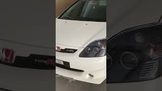 Civic EP3 Type R from Spoon yellow to Championship white Resimi