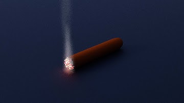 Blender Tutorial - Burning cigar