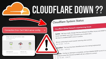 Cloudflare Outage : Why Sites Are Down