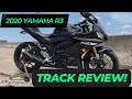 RACER REVIEW || Yamaha R3 || Track Hot Lap, Startup, Idle & Walkaround