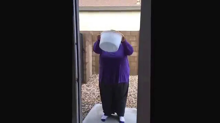 Staci's ice bucket challenge