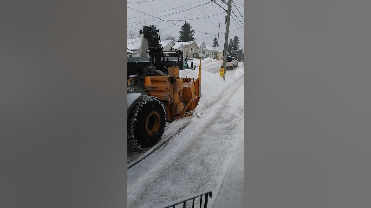 Timmins snow removal YouTube