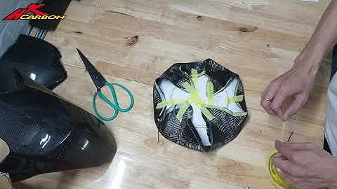 Những lưu ý khi dán vải carbon fiber biên dạng dễ leve1