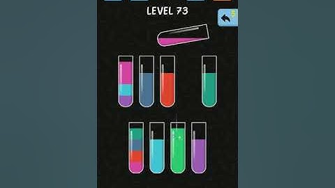 Water Color Sort Level 73 | Level 73