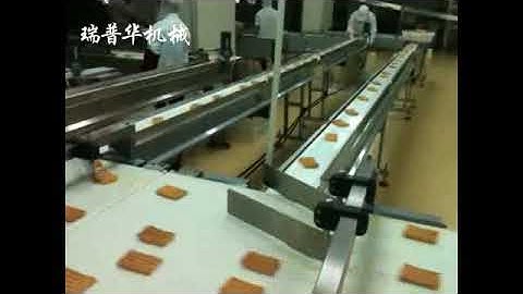 Waffle/Waffle biscuits/ Biscuits automatic feeding and package machine;Horizontal packing Machine