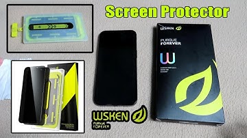 WSKEN iPhone 15 Pro Max & 15 Series Screen Protector Installation video #wsken #iphone