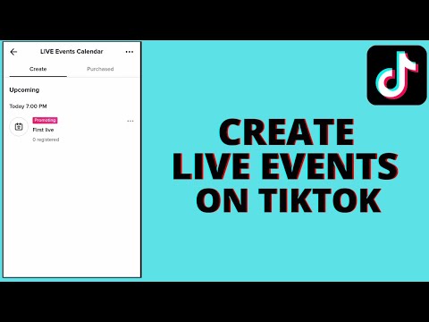 TikTok Live Event is on