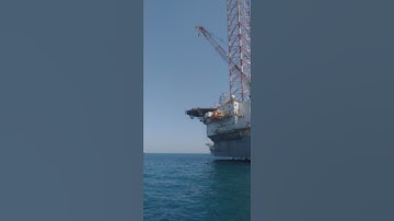 AD MARINE 505  jack up rig preparation#offshore#rig#Shorts