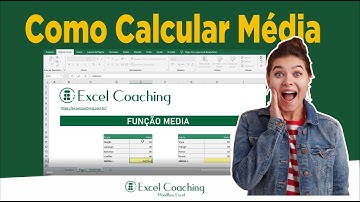 Como Calcular Média no Excel - Curso Excel