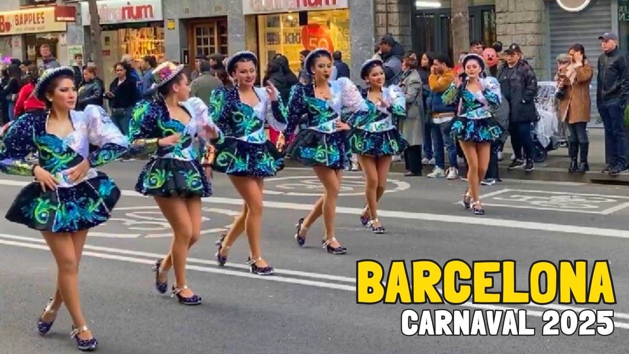CARNAVAL DE BARCELONA | Rua de Carnaval de Sants 2025 | Barcelona Carnival