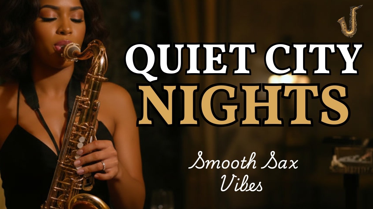 Midnight Lounge Jazz Sessions 🌙 Smooth Sax for Quiet City Nights, Urban Solitude & Skyline Views