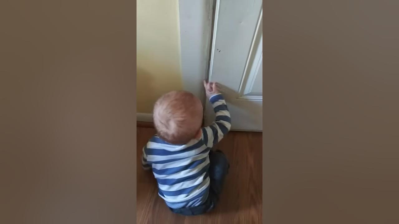 Baby scoots on the floor youtube