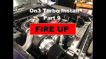 FOXBODY On3 Turbo Install - Part 9 - FIRE UP!