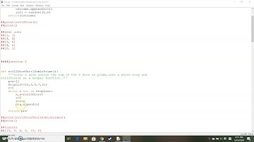 CSC 110 Quiz 6 Question 2