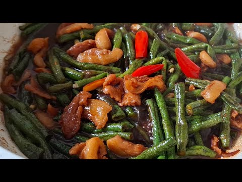 Stir Fry String Beans/Easy to Cook #cooking #food