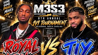 ROYAL X TIY FACEOFF & GO IN ON THEIR OPPS FOR THE 8TH ANNUAL M3S3 1V1 BASKETBALL TOURNAMENT!