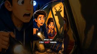 Shadow Outside the Tent?! 😱🏕️ | English Conversation Practice