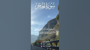 سورة الحجر بصوت الشيخ أحمد النفيس
